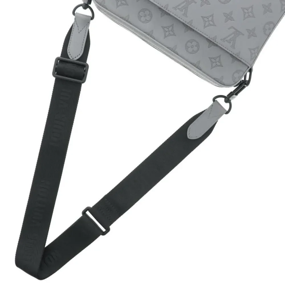 Louis Vuitton Shoulder Bag Gray Duo Messenger Shadow - Picture 5 of 5
